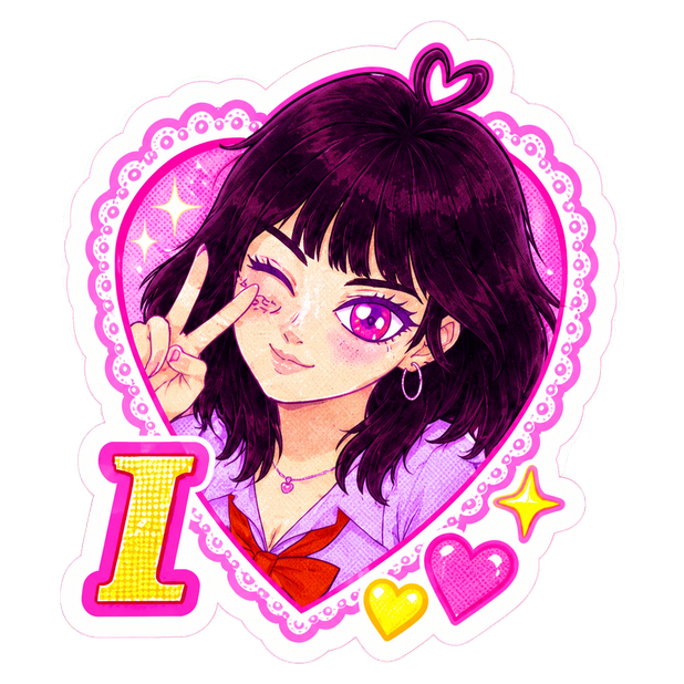 Miss Frika Song I sticker